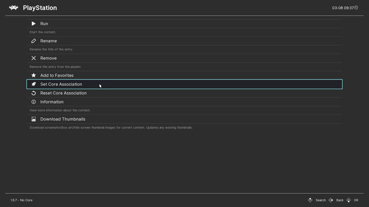 mednafen psx retroarch core fix