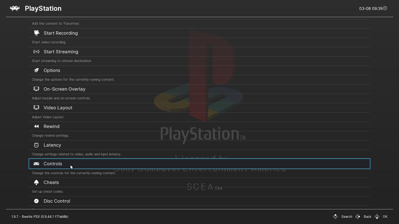 retroarch pcsx rearmed not working