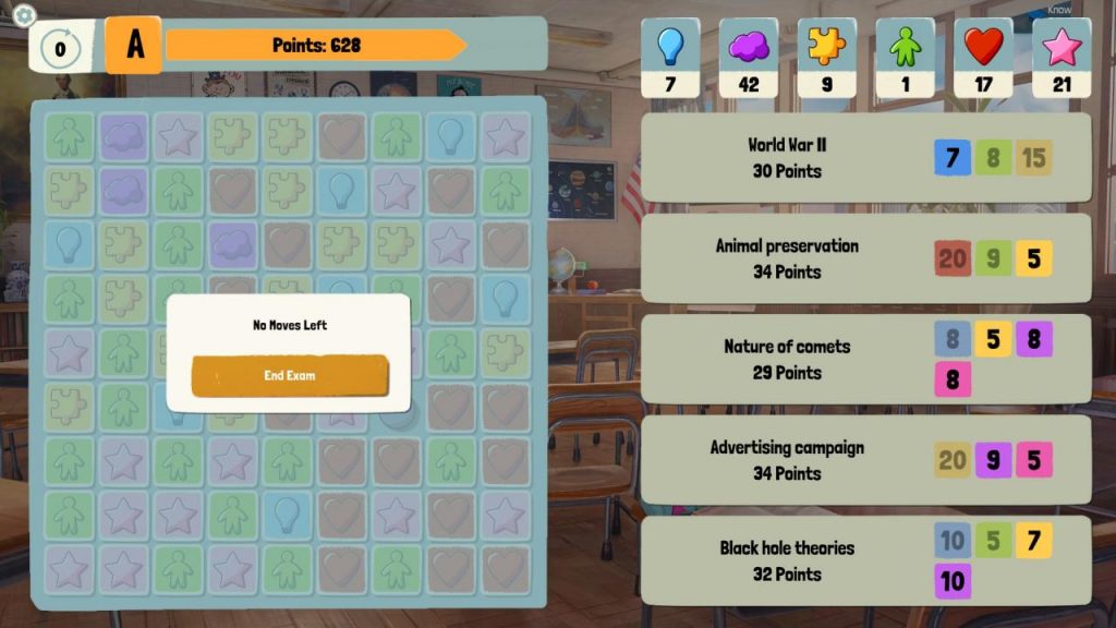 Growing Up Exams and Endings KosGames