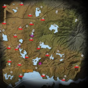 theHunter Call of the Wild™: Map with All Outposts - KosGames