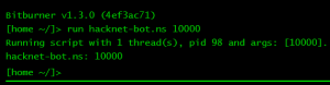 bitburner hacknet script