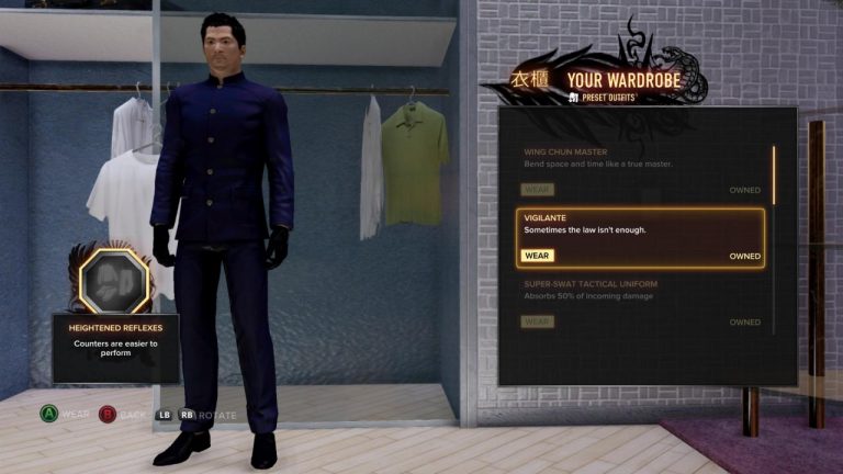 Sleeping Dogs Definitive Edition: Special Outfits Guide - KosGames