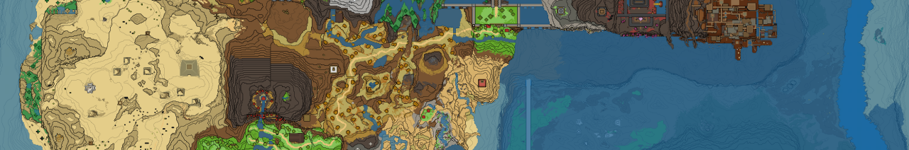 Crystal Project: Overworld & Caves Map - KosGames