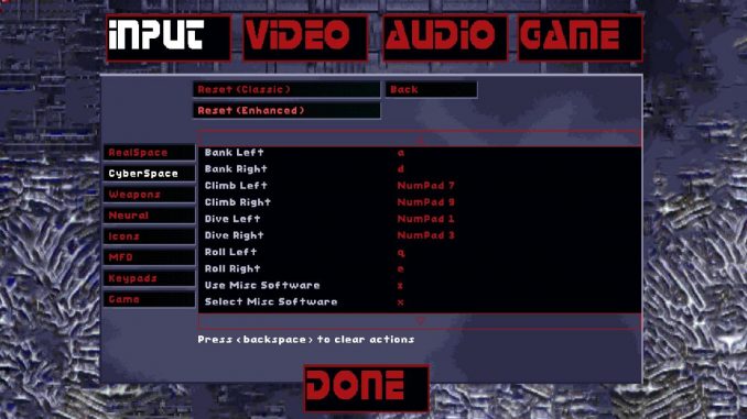 System Shock Enhanced Edition: Cod Keybinds 2022 - KosGames