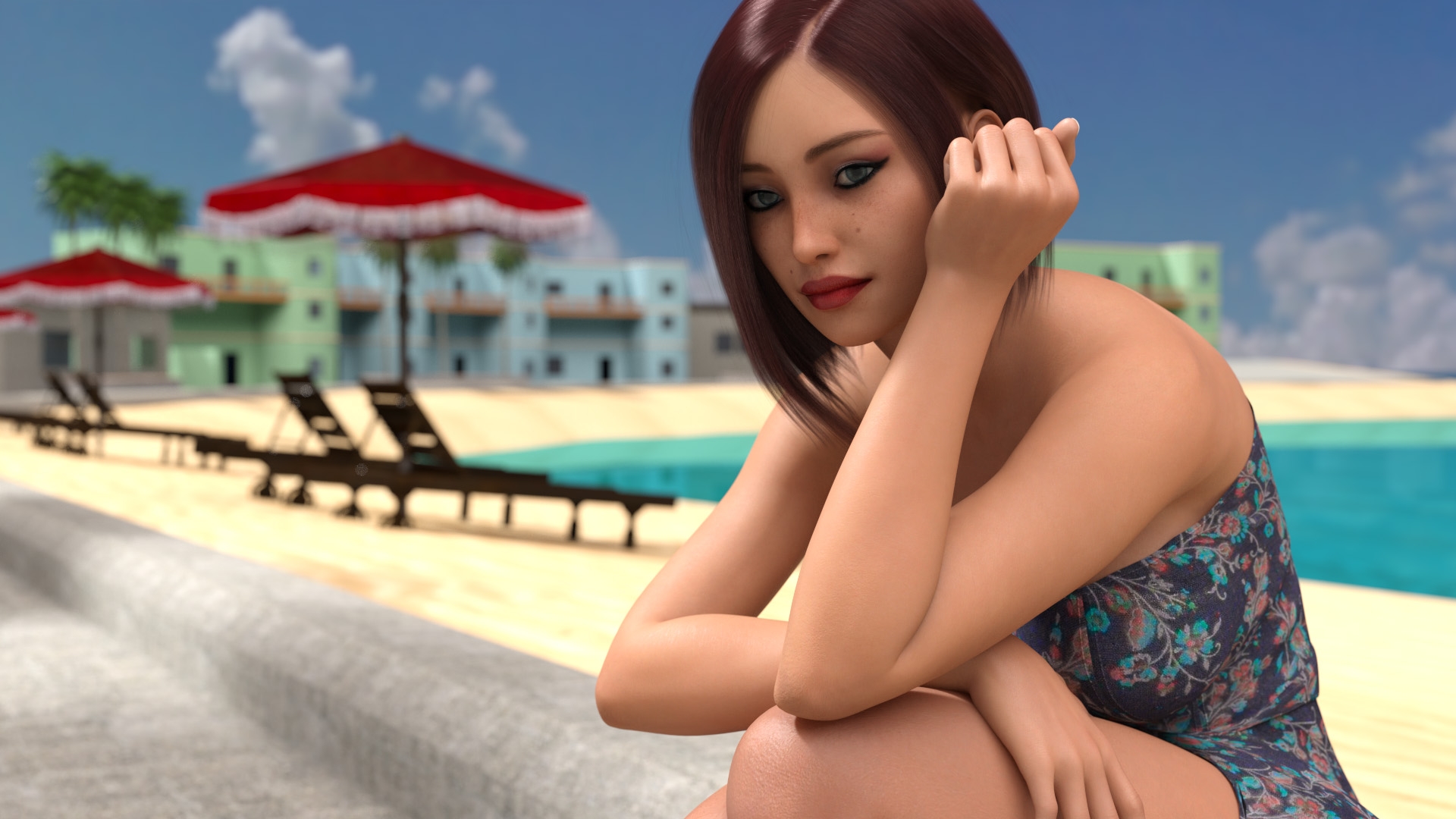 Summer with Mia 2 is a 3DCG adult game developed by Inceton Games, you will...