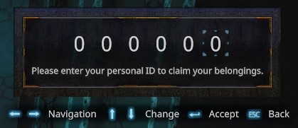 hellpoint personal id