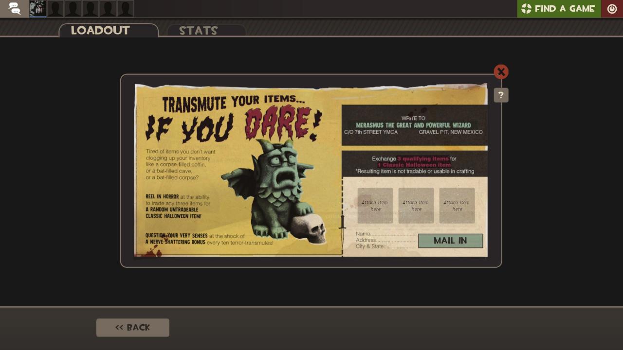 Team Fortress 2 Halloween Transmute Guide KosGames