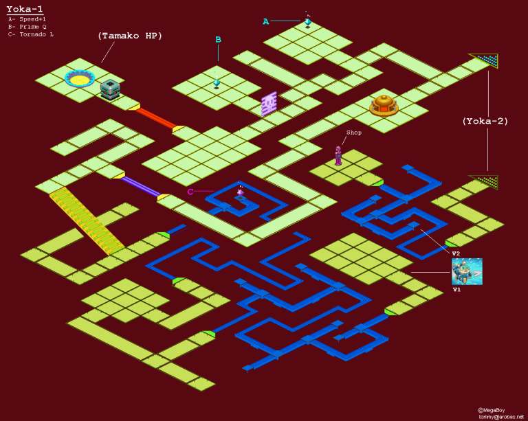 Mega Man Battle Network 3 All Maps KosGames