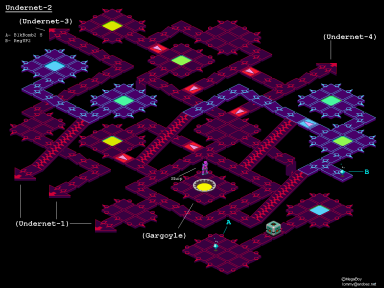 Mega Man Battle Network 3 All Maps KosGames
