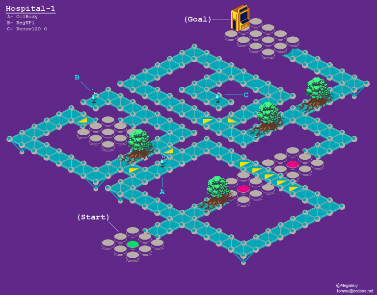 Mega Man Battle Network 3 All Maps KosGames