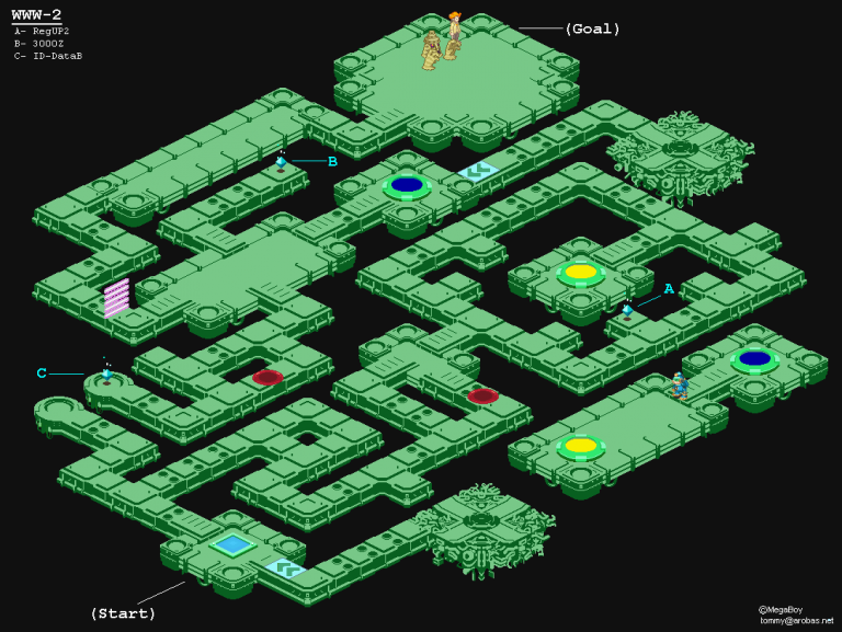 Mega Man Battle Network 3 All Maps KosGames