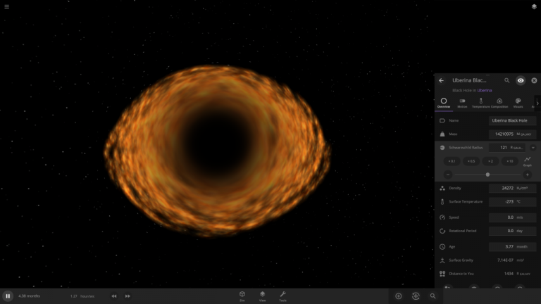 Universe Sandbox: How to Make a Real Supermassive Black Hole - KosGames